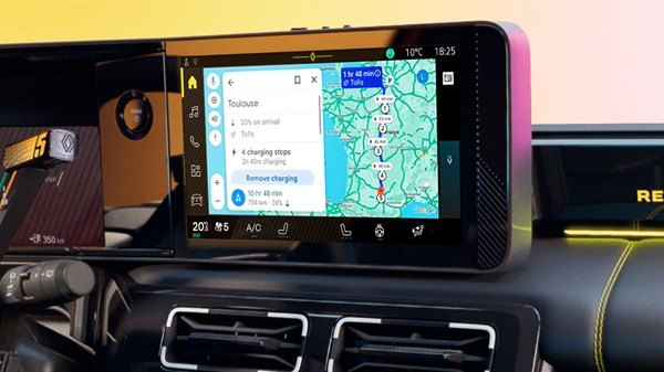 Google Maps - professionnels - Renault 5 E-Tech électrique