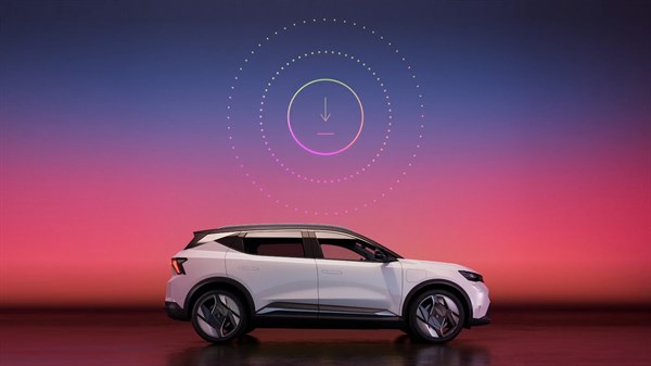Planificateur en temps réel - Renault Scenic E-Tech electric