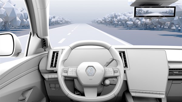 rétrovision par caméra - Renault Scenic E-Tech electric
