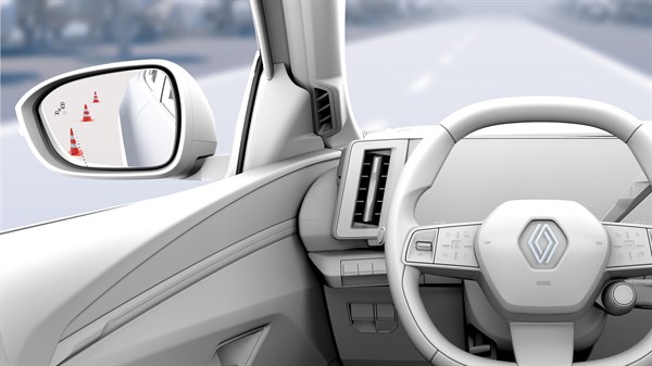 rétroviseurs inclinables - Renault Scenic E-Tech electric