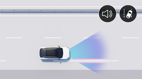 alerte franchissement de ligne - Renault Scenic E-Tech electric