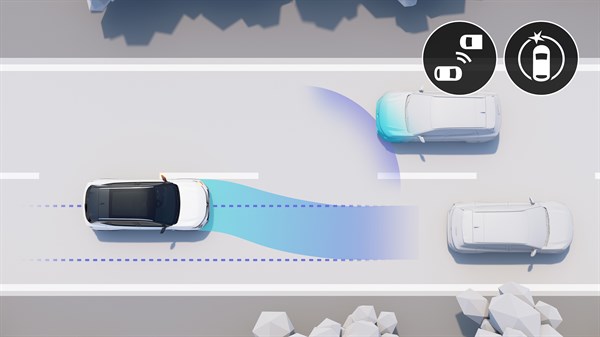 détection avant - Renault Scenic E-Tech electric