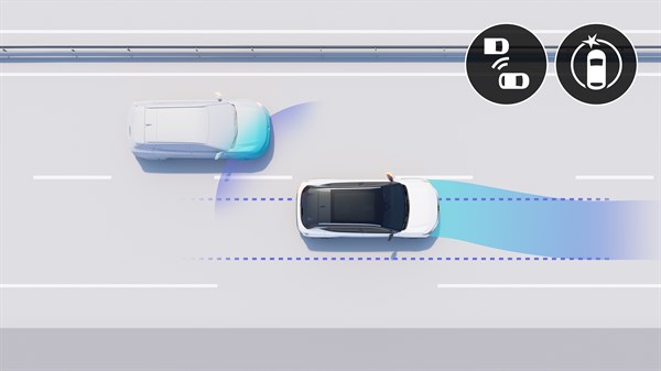 détection arrière - Renault Scenic E-Tech electric
