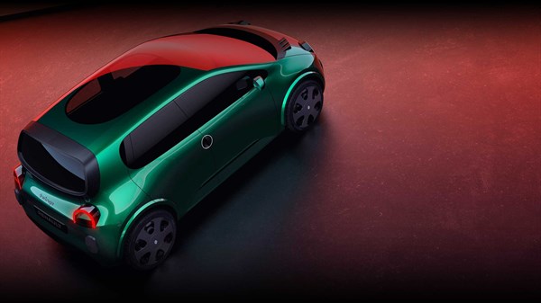 silhouette compacte - Twingo Prototype