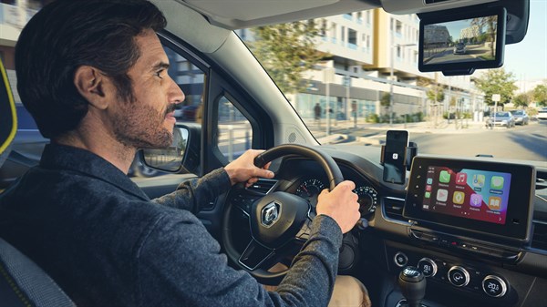 Renault Kangoo Van E-tech 100% électrique - système multimédia easylink